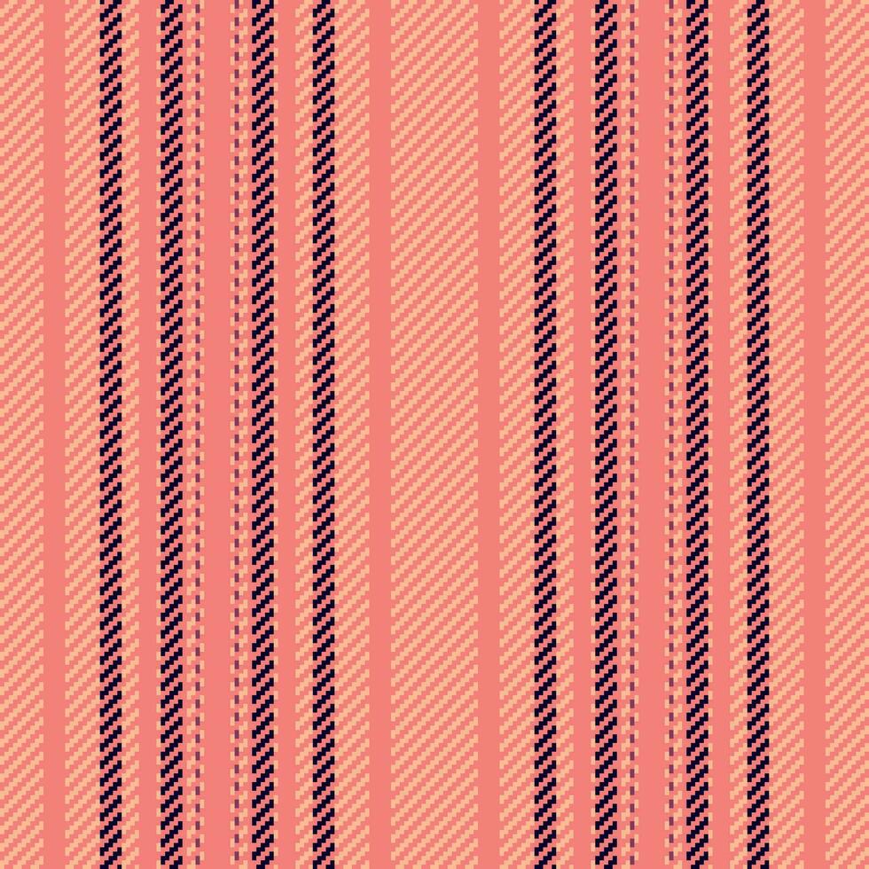 textil sin costura vertical de raya líneas vector con un antecedentes tela modelo textura.