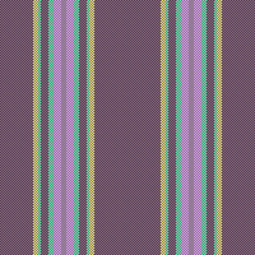 Texture vector fabric of background pattern lines with a vertical seamless stripe textile.