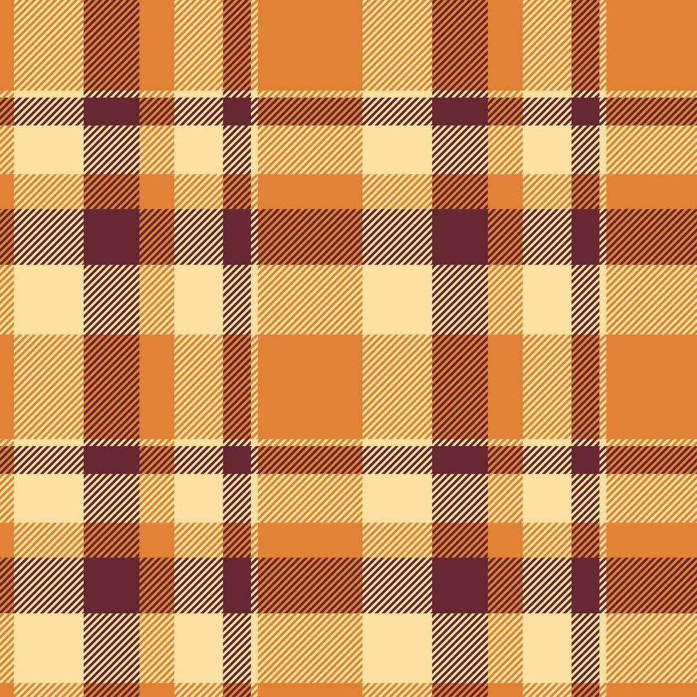 Background check pattern of plaid textile tartan with a vector texture seamless fabric.