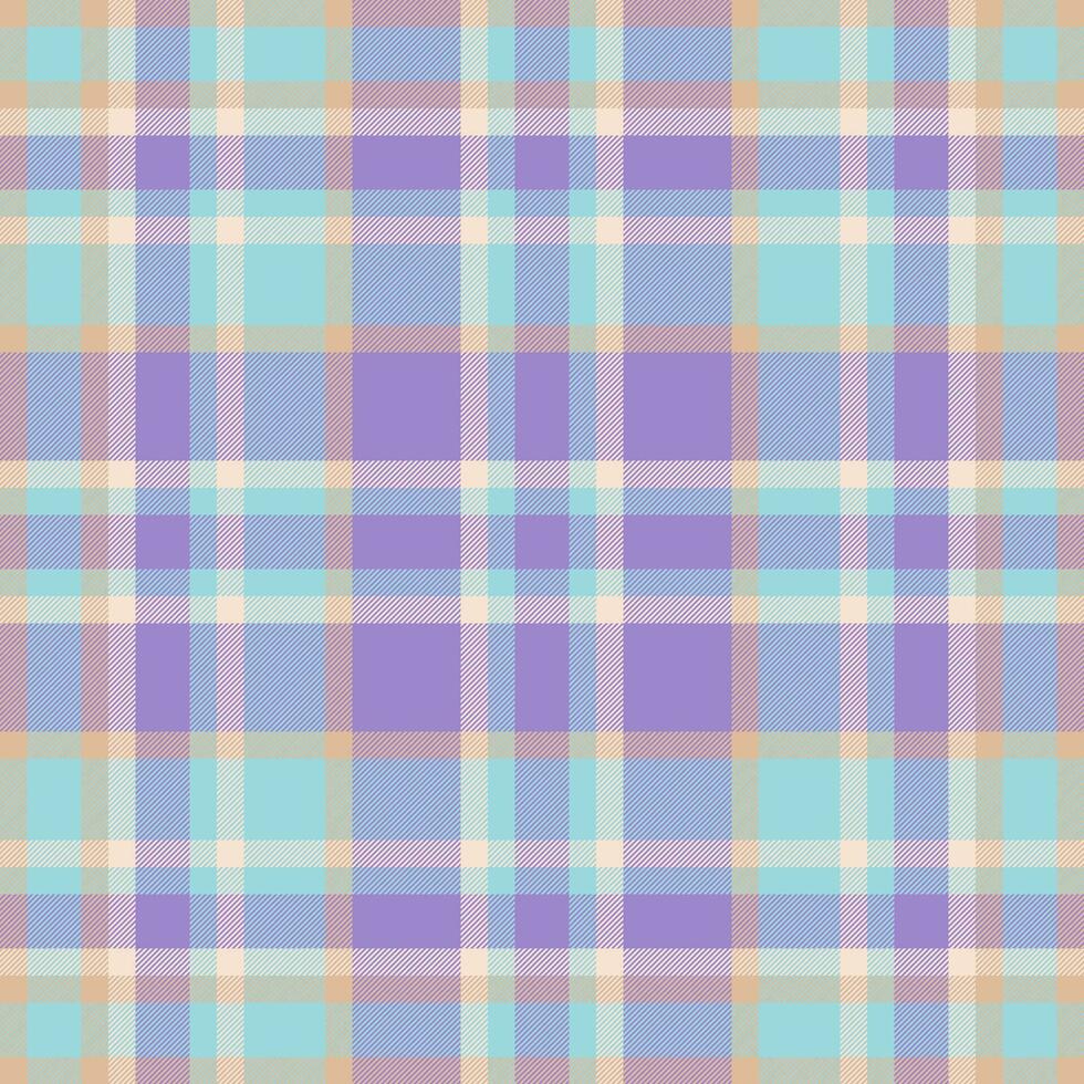Textile fabric seamless of check background pattern with a vector texture plaid tartan.