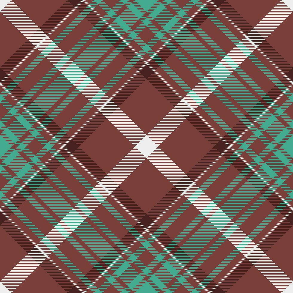 Textile plaid seamless of check background fabric with a tartan texture pattern vector. vector