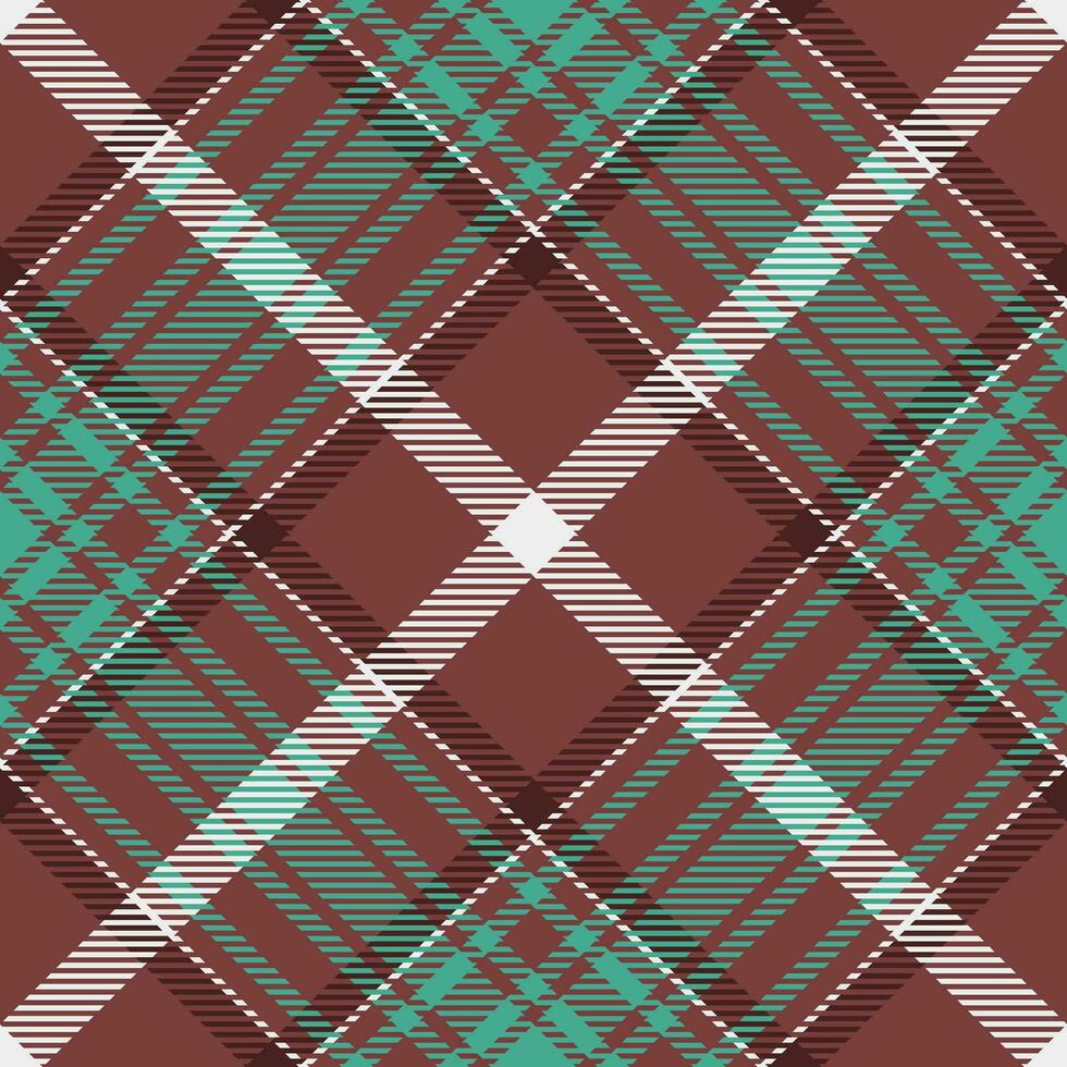 Textile plaid seamless of check background fabric with a tartan texture pattern vector. vector