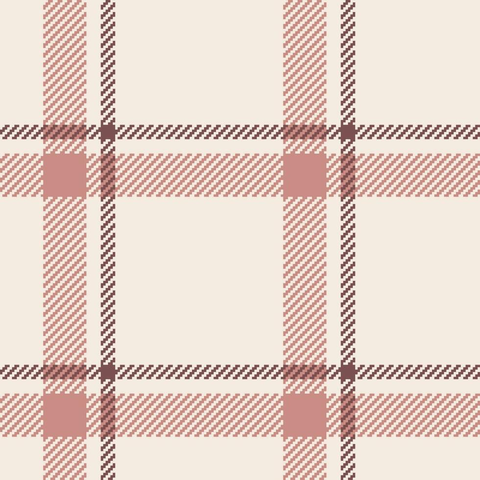 Plaid vector check of tartan fabric textile with a texture background pattern seamless.