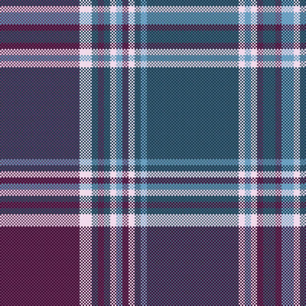 Background seamless texture of vector check pattern with a fabric plaid textile tartan.
