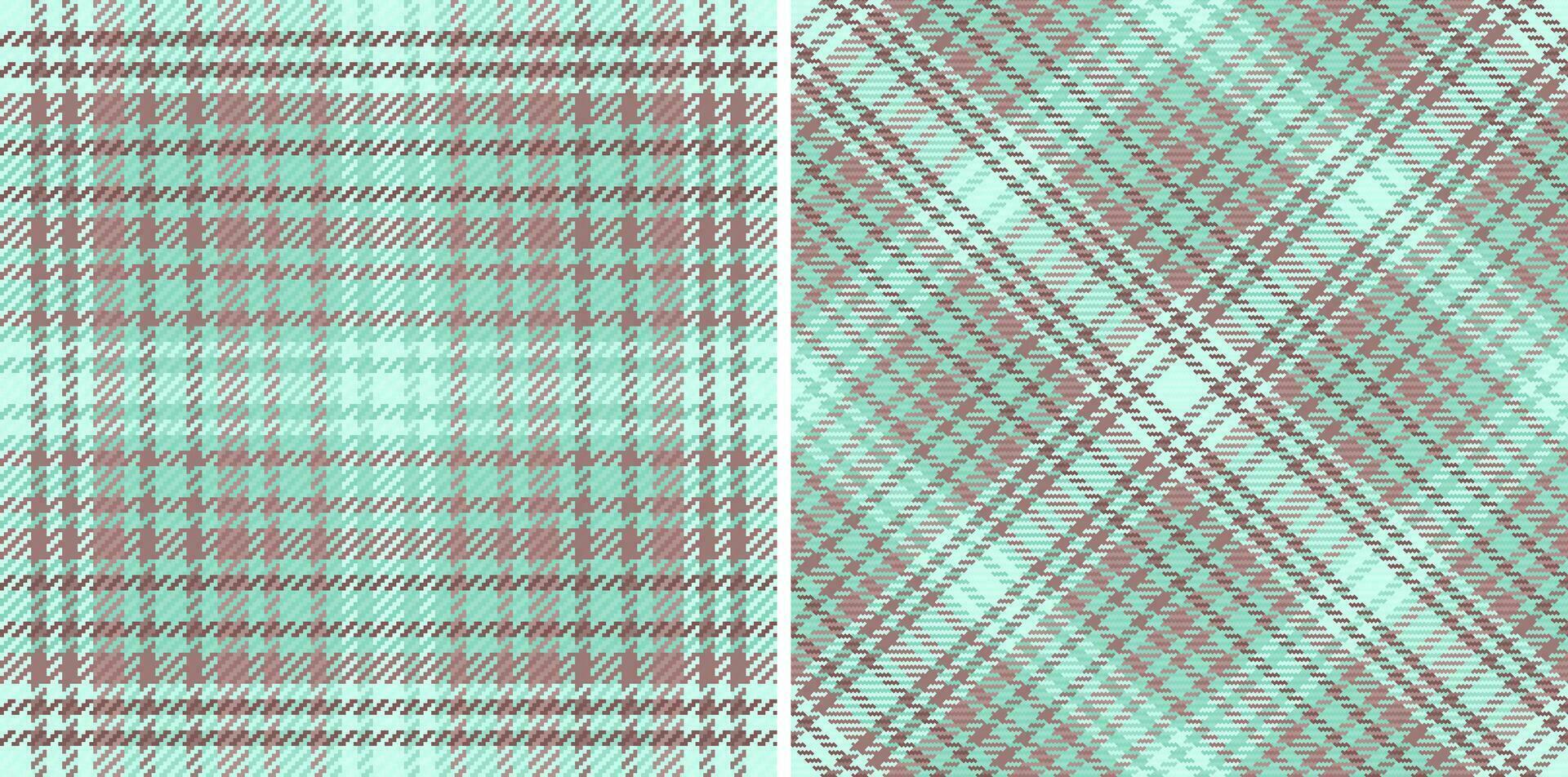 Textile texture fabric of check pattern background with a tartan vector plaid seamless.