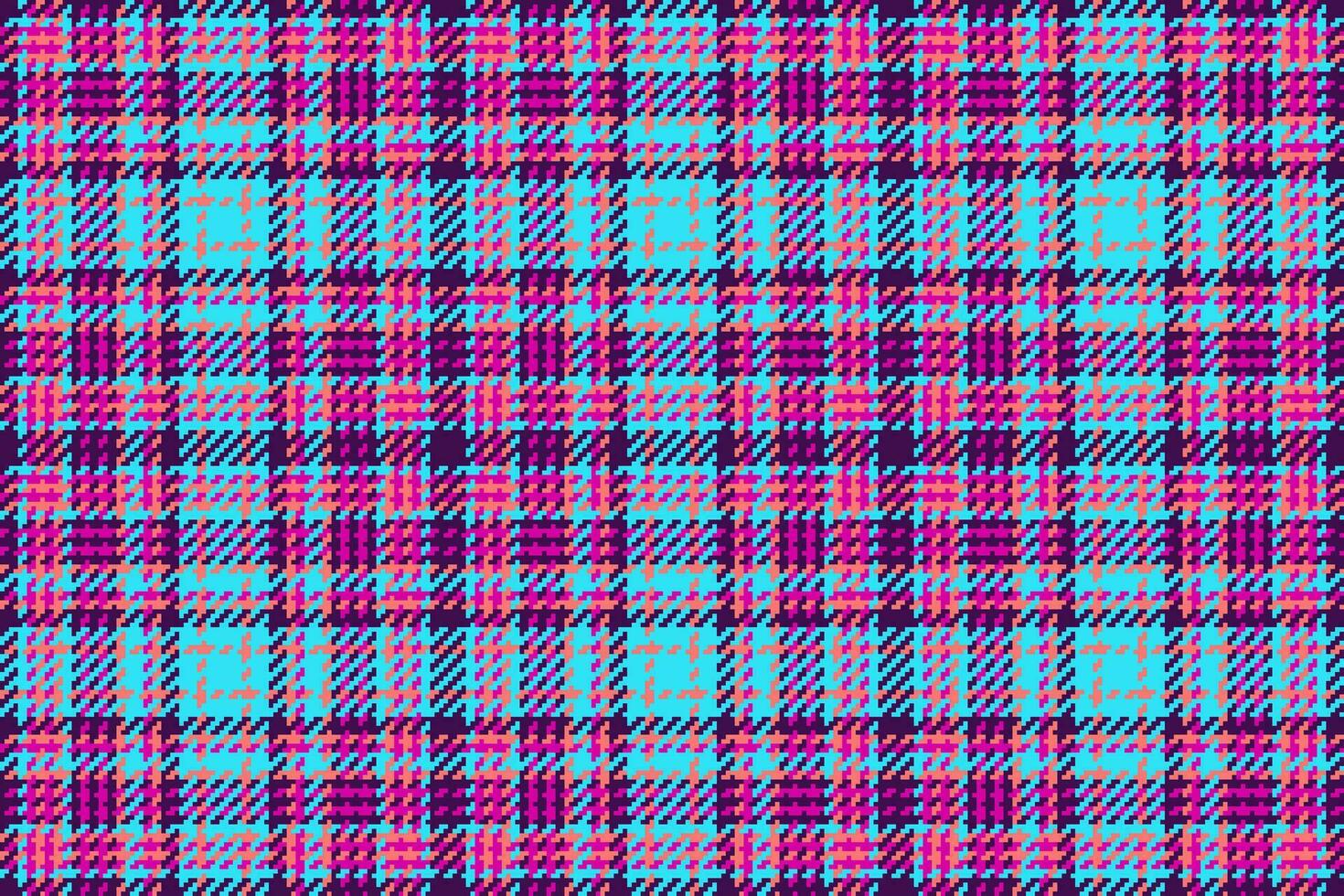 Textile background check of texture vector pattern with a seamless tartan plaid fabric.