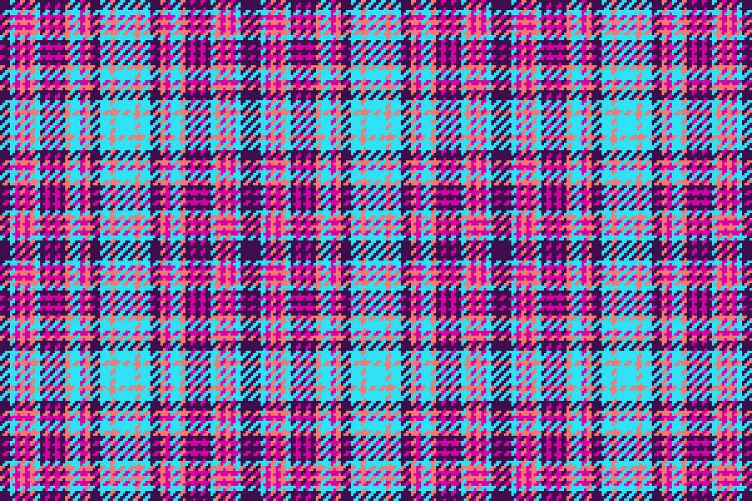 Textile background check of texture vector pattern with a seamless tartan plaid fabric.