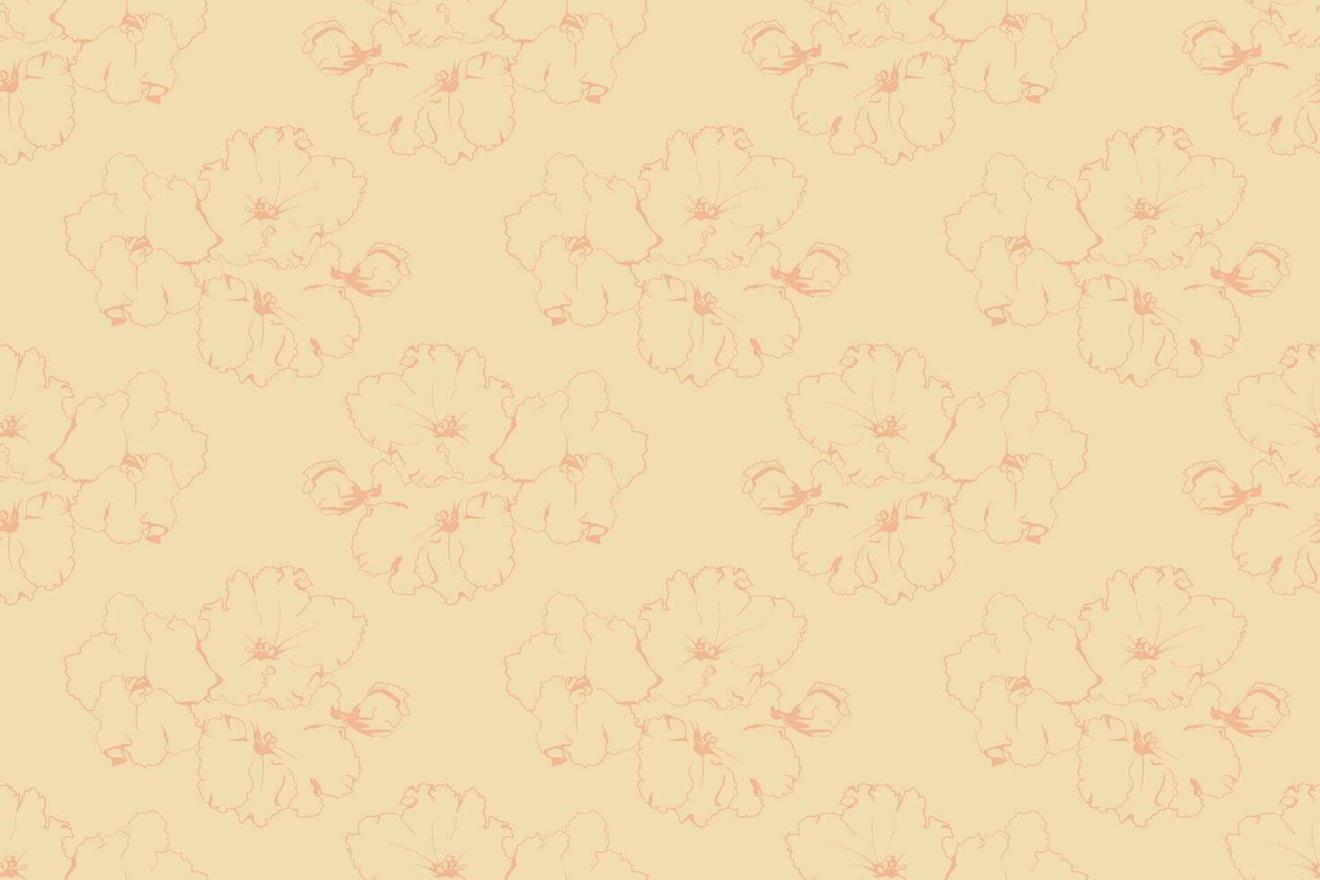 Floral pattern seamless vector background. Foliage and flower wallpaper design of nature.