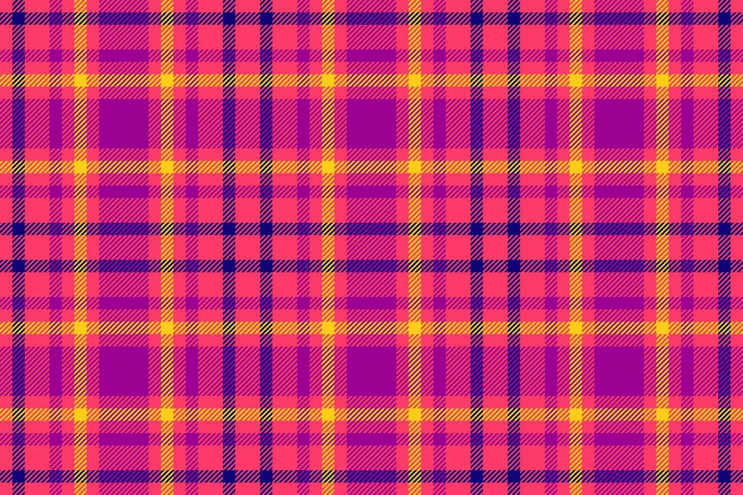 Background texture seamless of fabric vector check with a pattern textile tartan plaid.