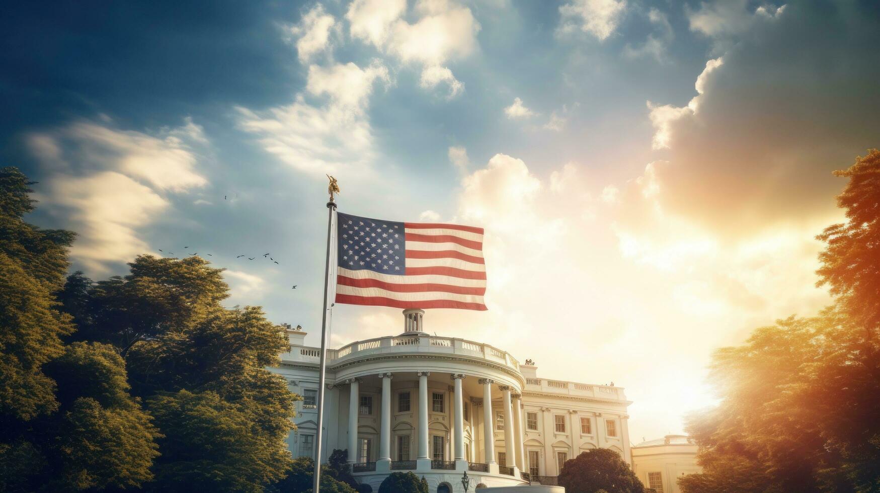 Estados Unidos independencia día eso es un declaración de independencia y democracia.la 4to de julio es el independencia día de el unido estados allí será ser un celebracion y espectáculo el democracia. generativo ai foto