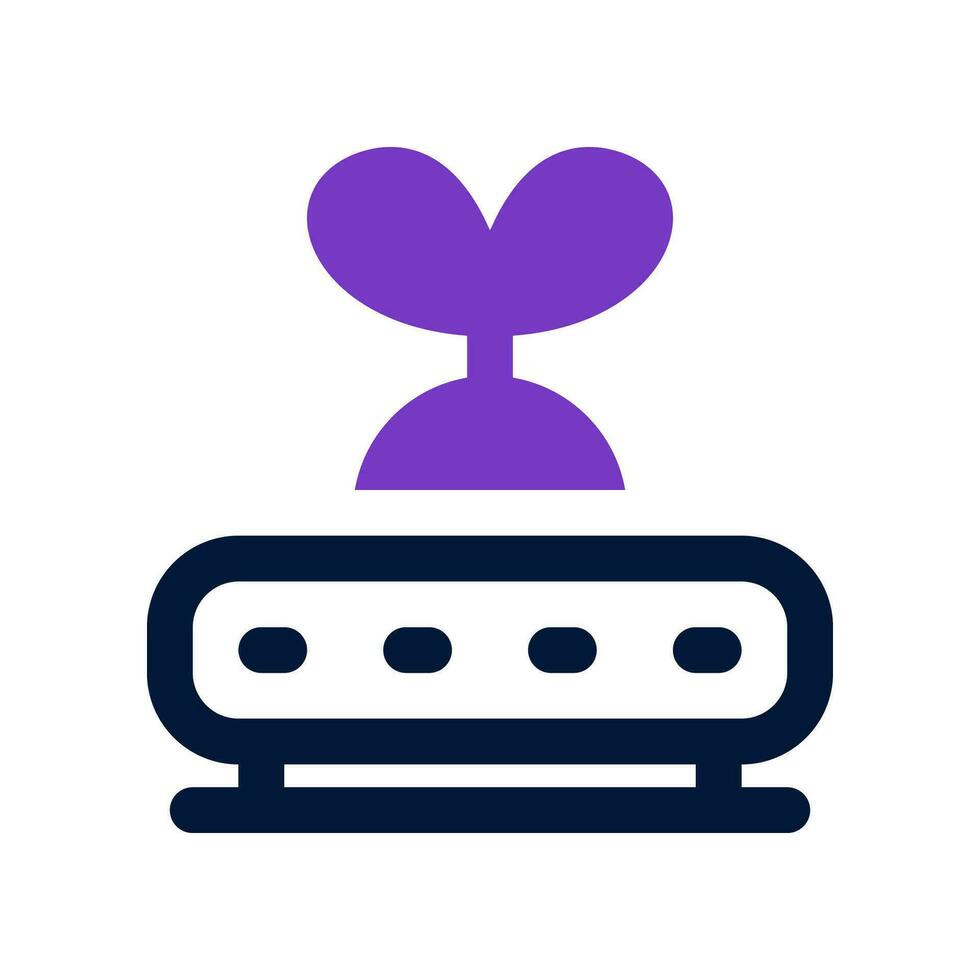 conveyor dual tone icon. vector icon for your website, mobile, presentation, and logo design.