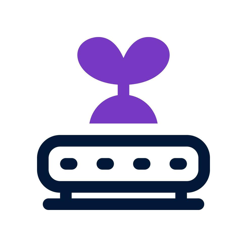 conveyor dual tone icon. vector icon for your website, mobile, presentation, and logo design.