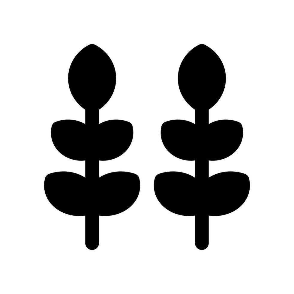 wheat solid icon. vector icon for your website, mobile, presentation, and logo design.
