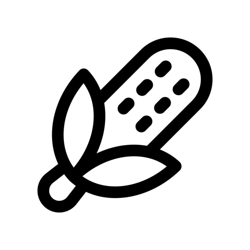 corn line icon. vector icon for your website, mobile, presentation, and logo design.
