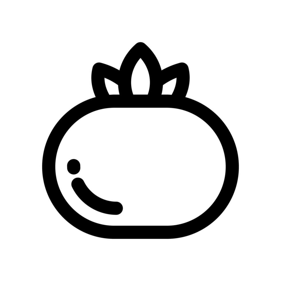 tomato line icon. vector icon for your website, mobile, presentation, and logo design.