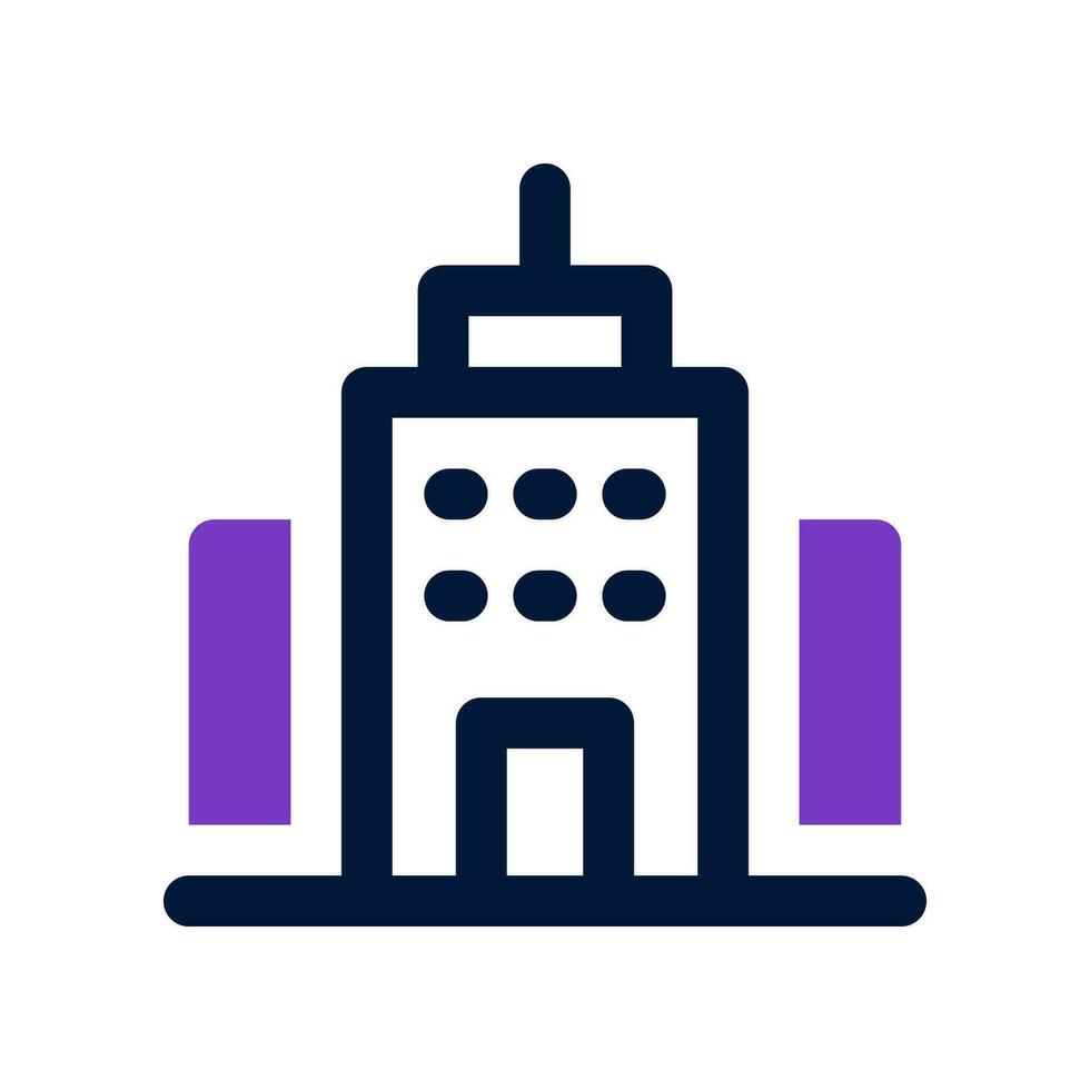 office dual tone icon. vector icon for your website, mobile, presentation, and logo design.