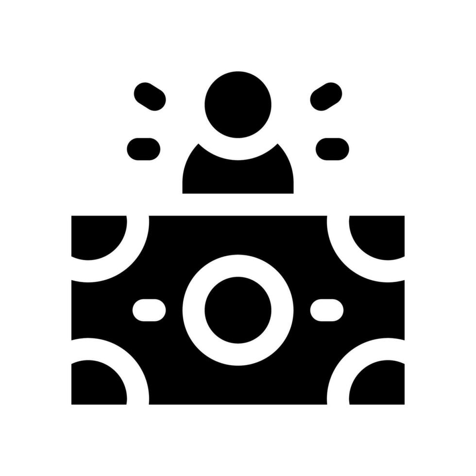 salary solid icon. vector icon for your website, mobile, presentation, and logo design.