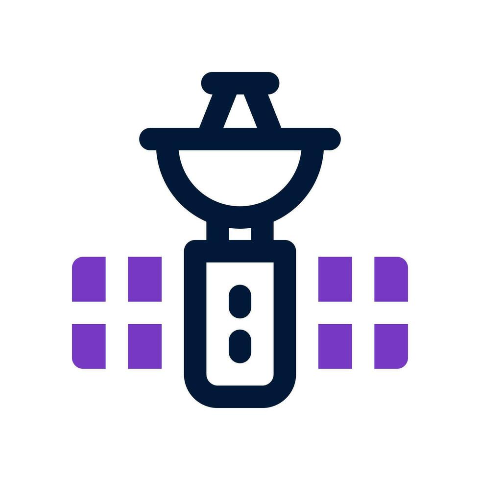 satellite dual tone icon. vector icon for your website, mobile, presentation, and logo design.