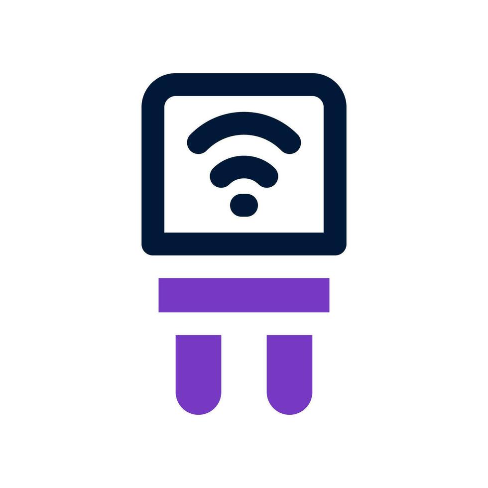 eco charging dual tone icon. vector icon for your website, mobile, presentation, and logo design.