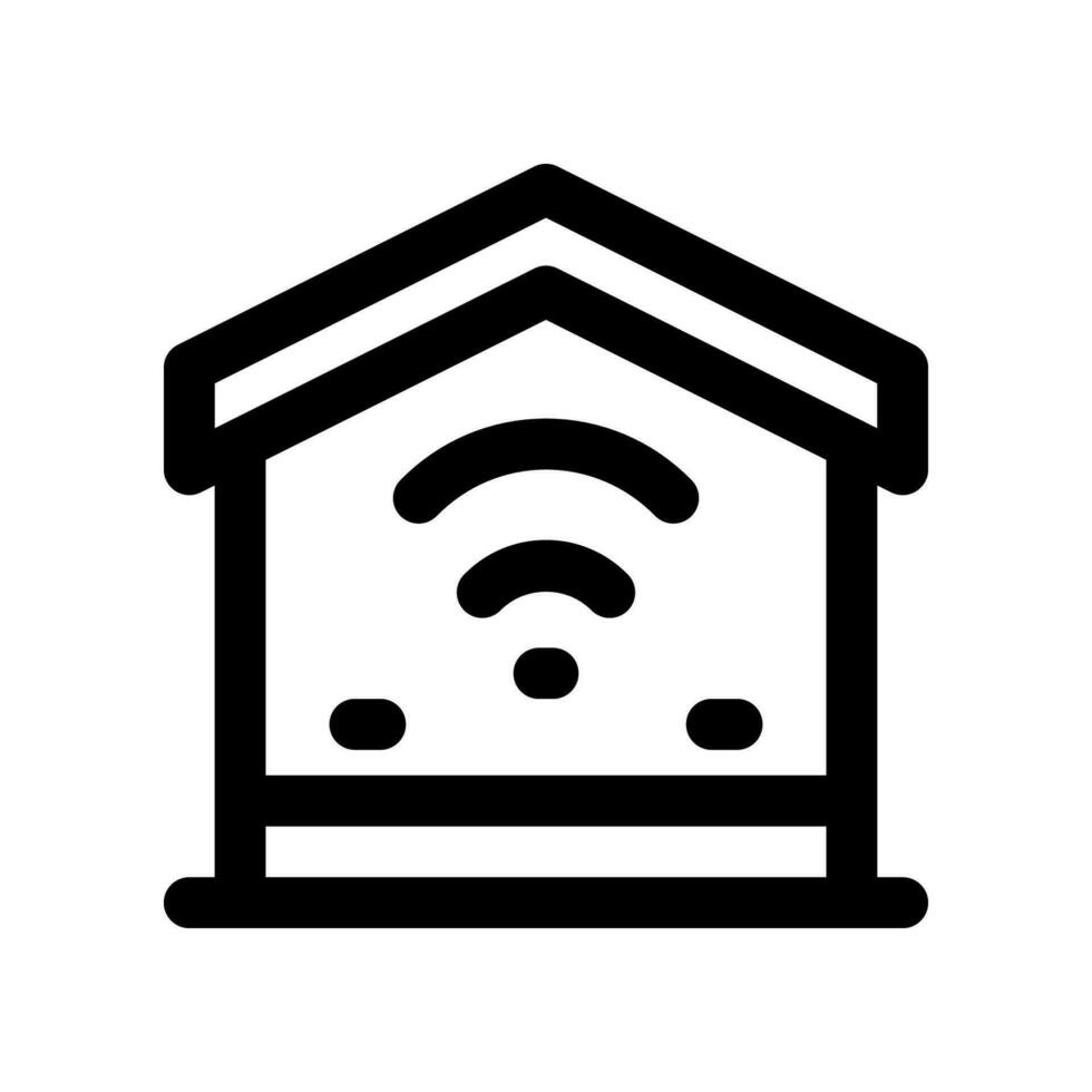 smart home line icon. vector icon for your website, mobile, presentation, and logo design.