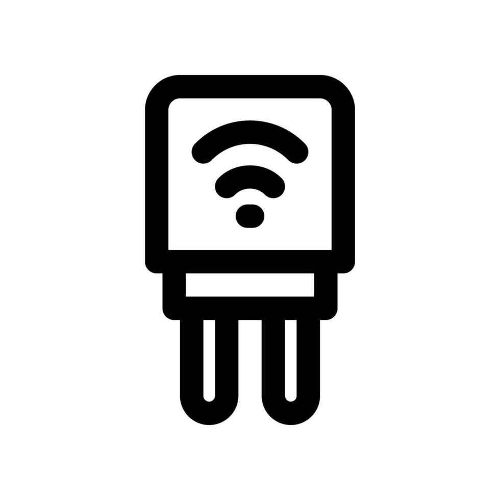 eco charging line icon. vector icon for your website, mobile, presentation, and logo design.