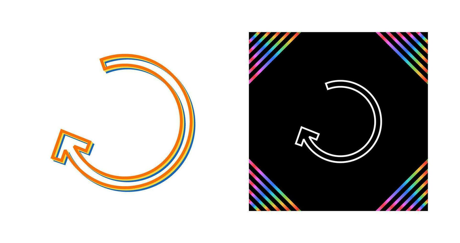 Left Back Arrow Vector Icon