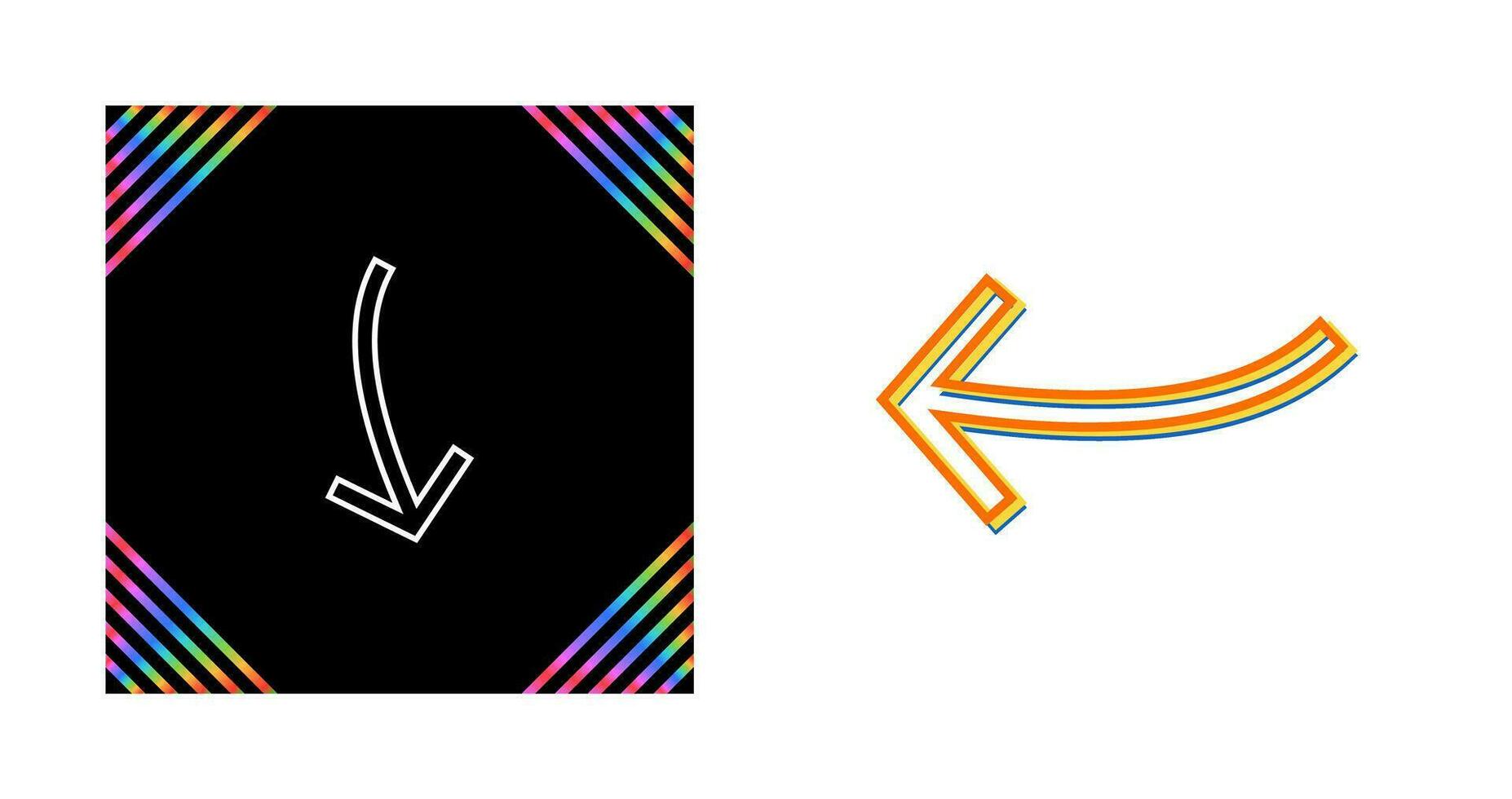 Arrow Pointing Down Vector Icon