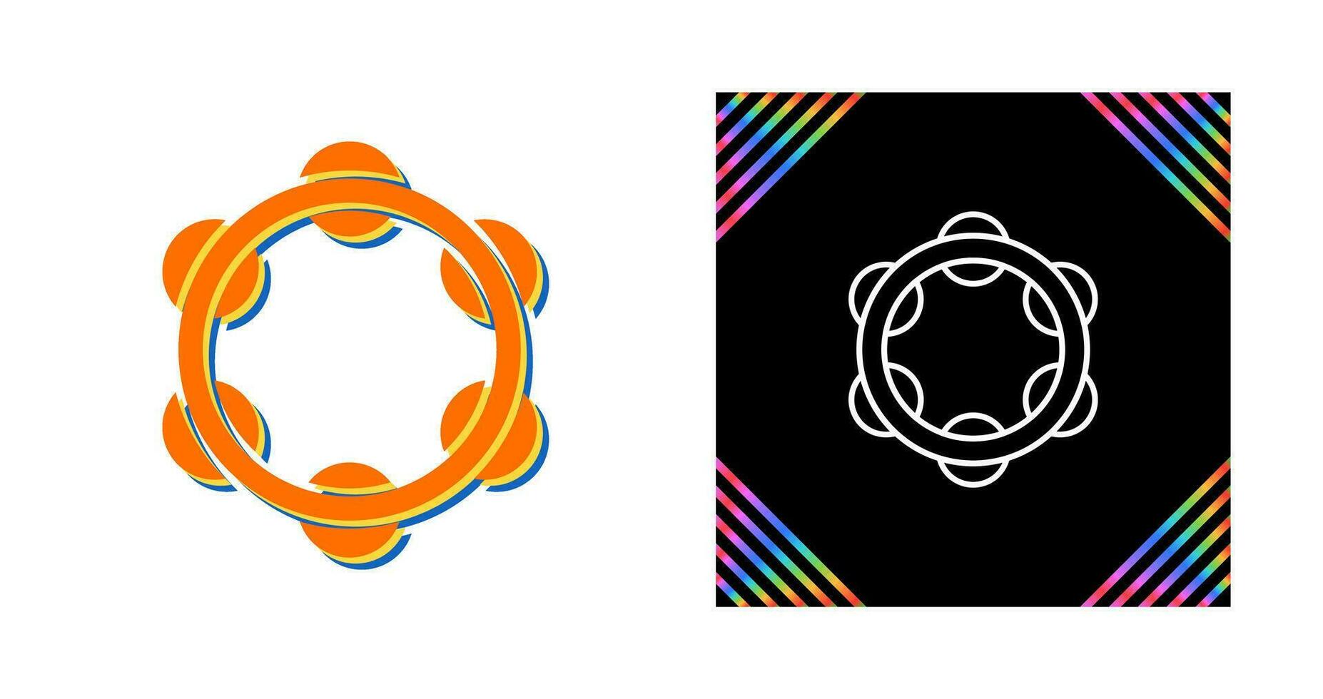 Tambourine Vector Icon