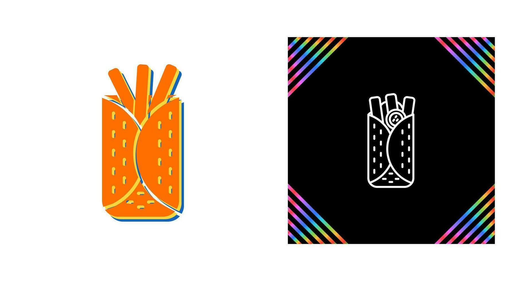 Fajita Vector Icon