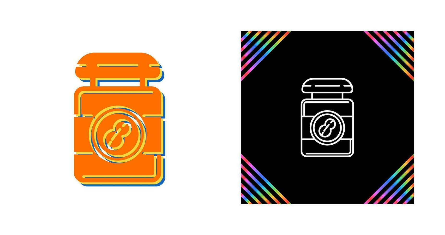 Peanut Butter Vector Icon