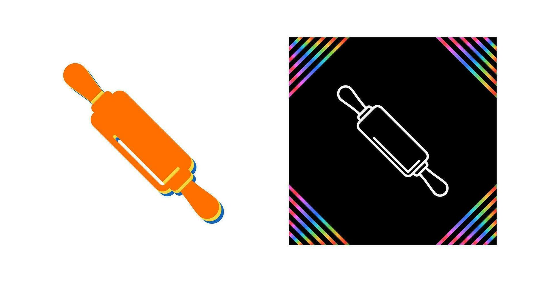 Rolling Pin Vector Icon