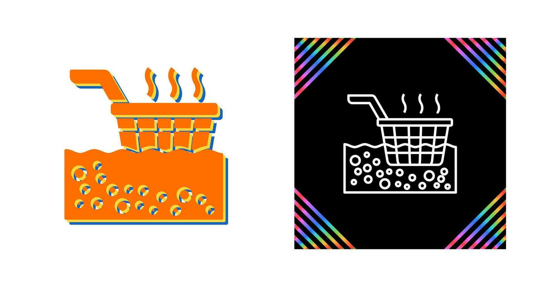 Deep Fryer Vector Icon