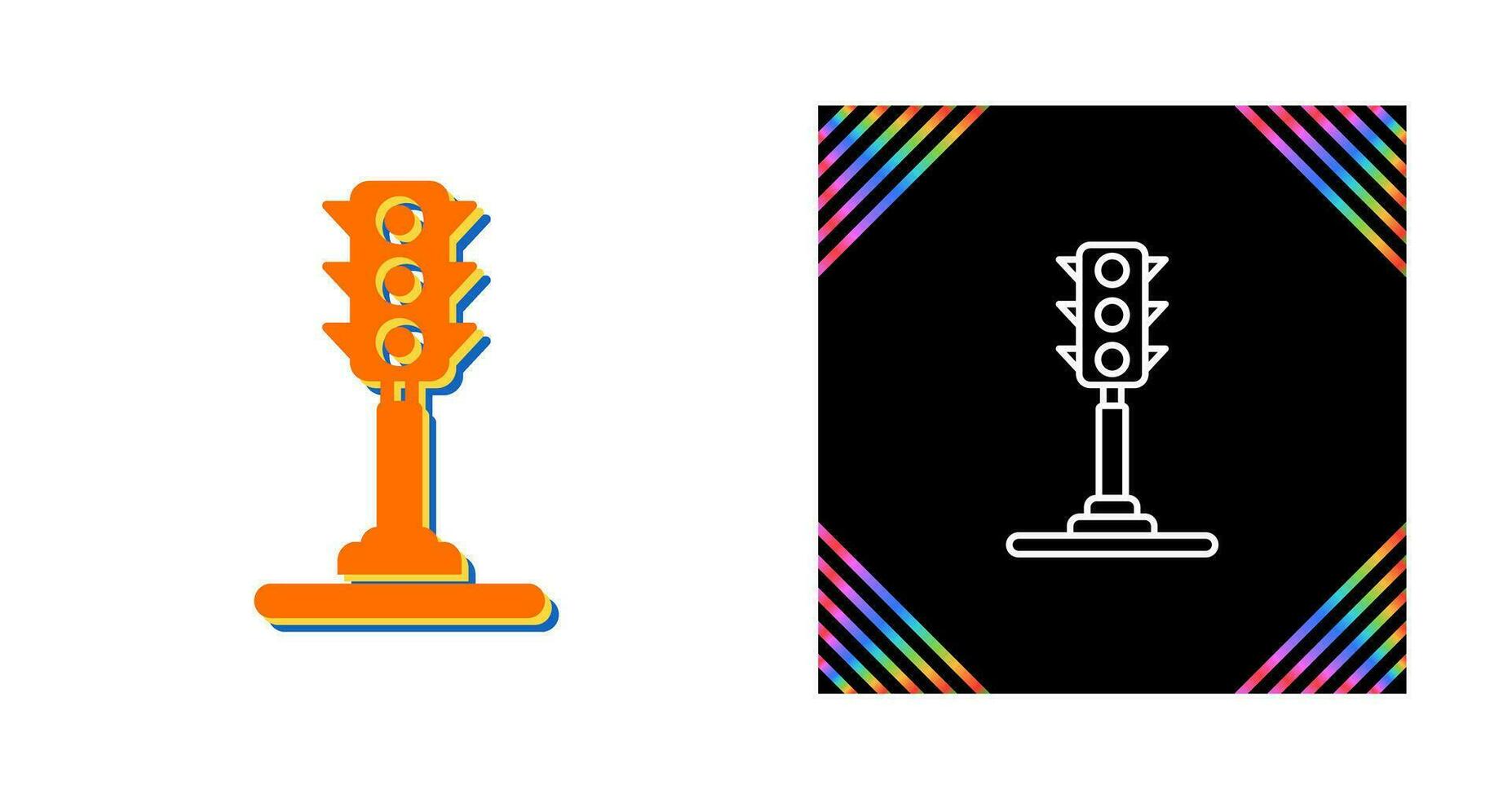 Traffic Light Vector Icon