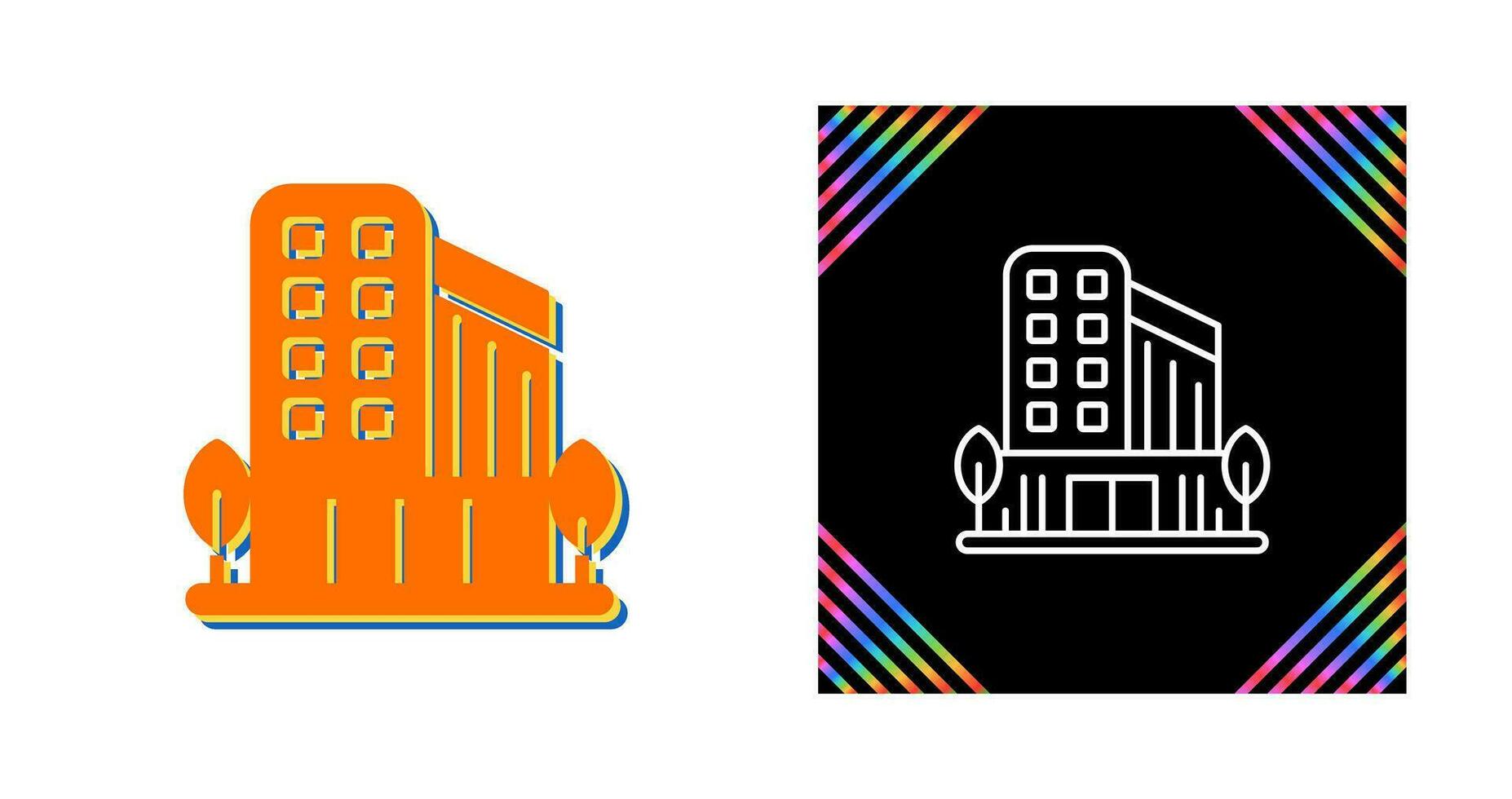 Office Building Vector Icon