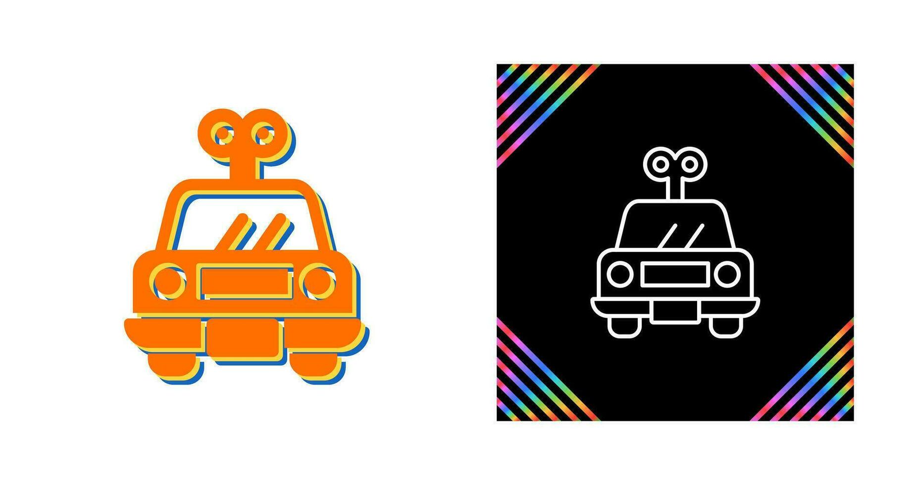 Car Toy Vector Icon
