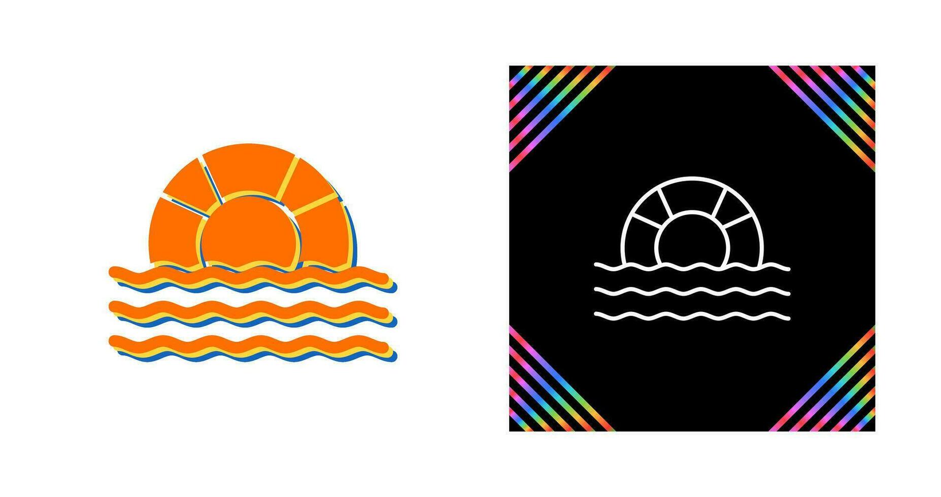 Float Vector Icon