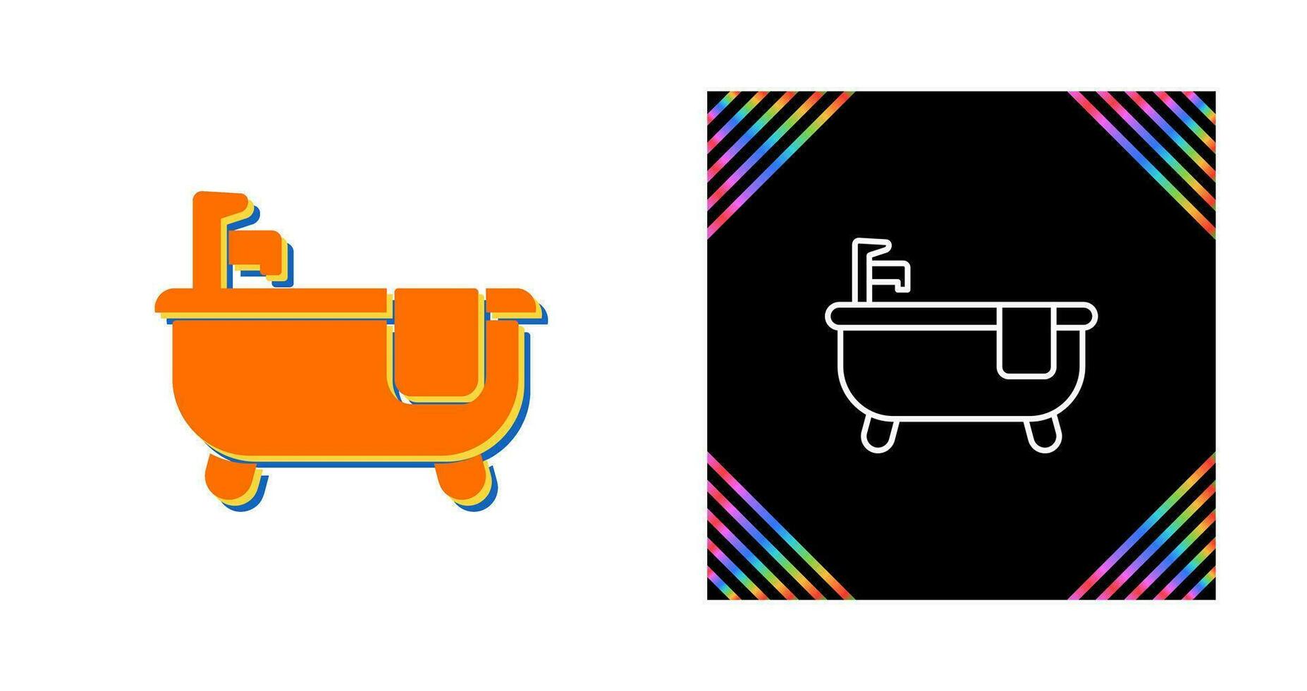 Bathtub Vector Icon