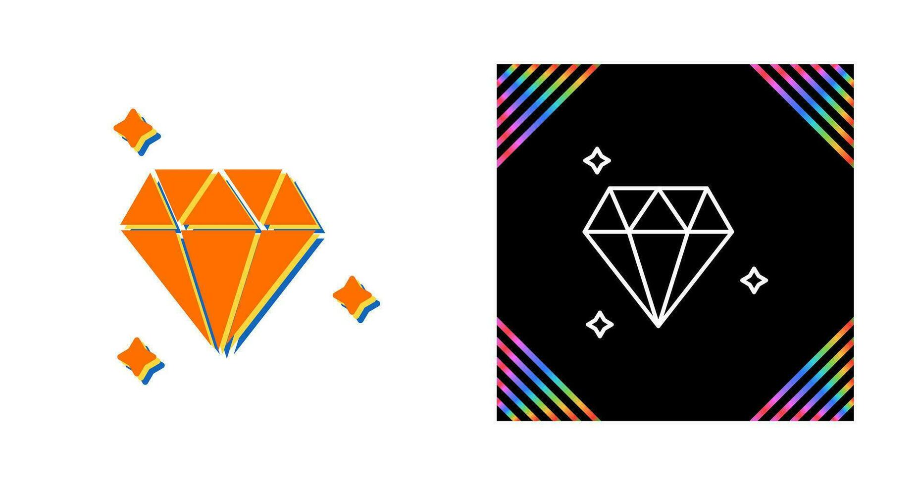 Diamond Vector Icon