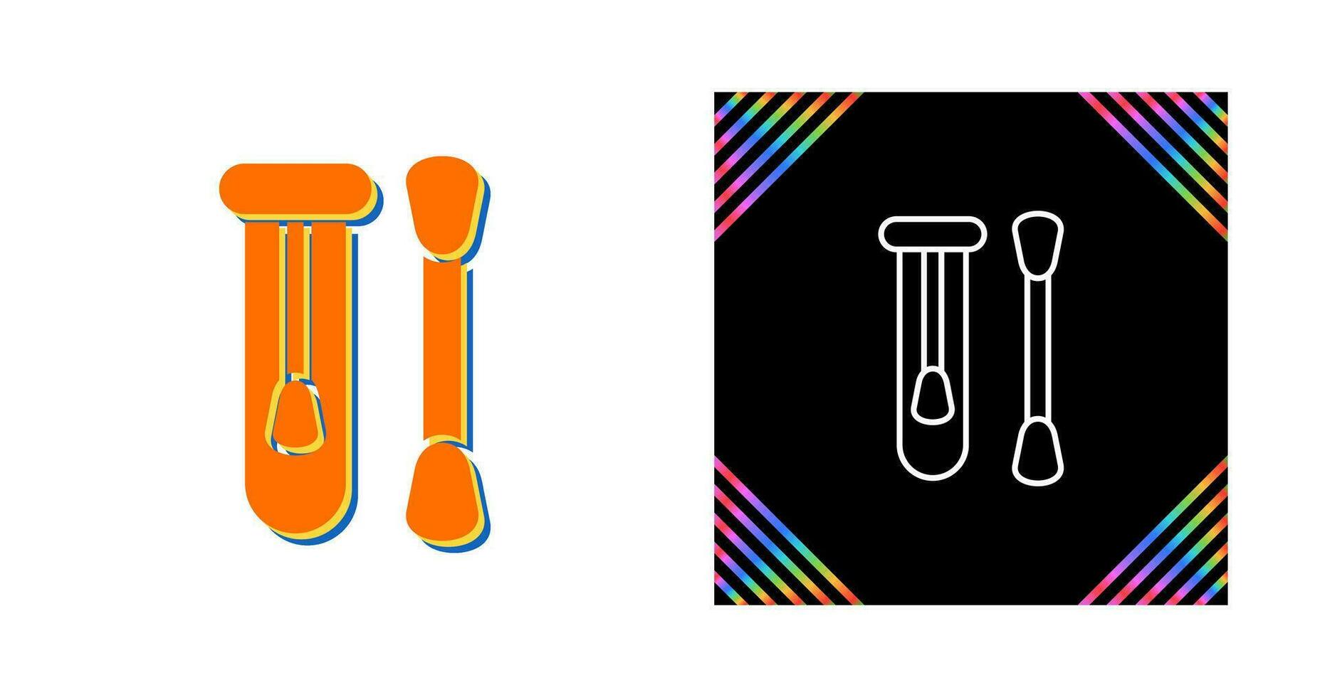 Cotton Swabs Vector Icon