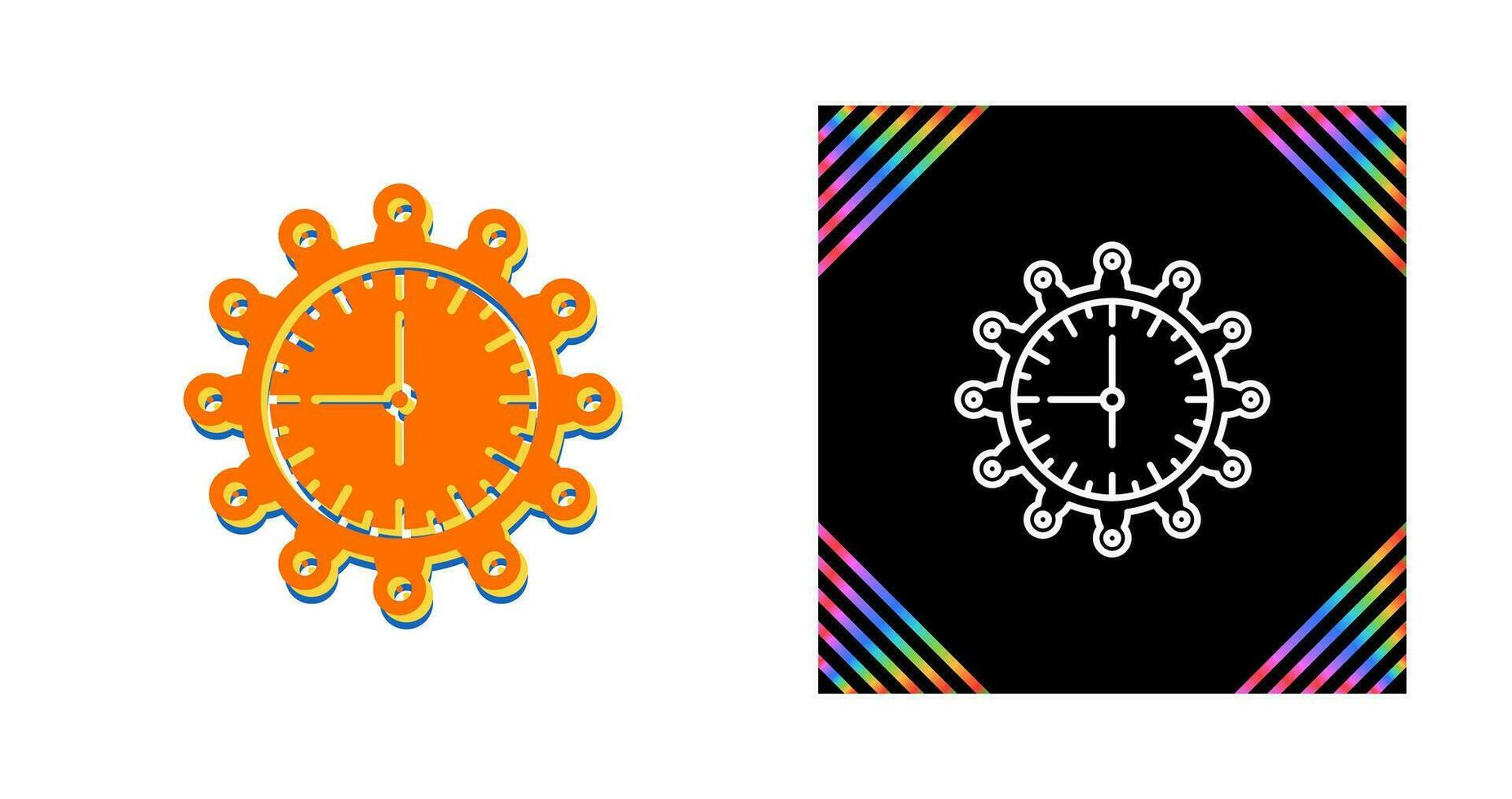 Clock Vector Icon
