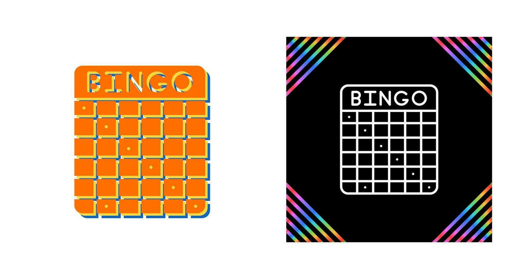 Bingo Vector Icon