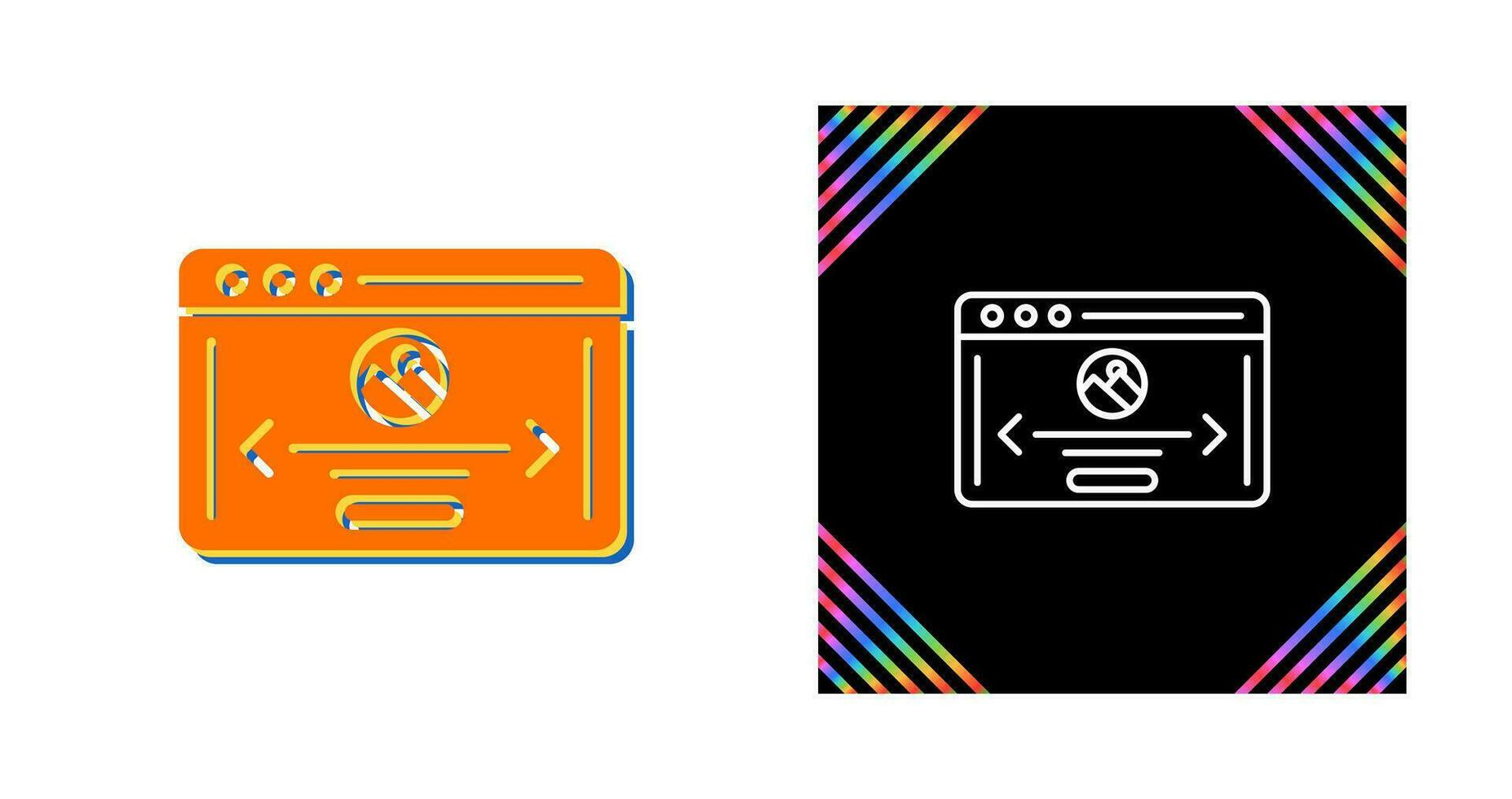 Window Page Vector Icon