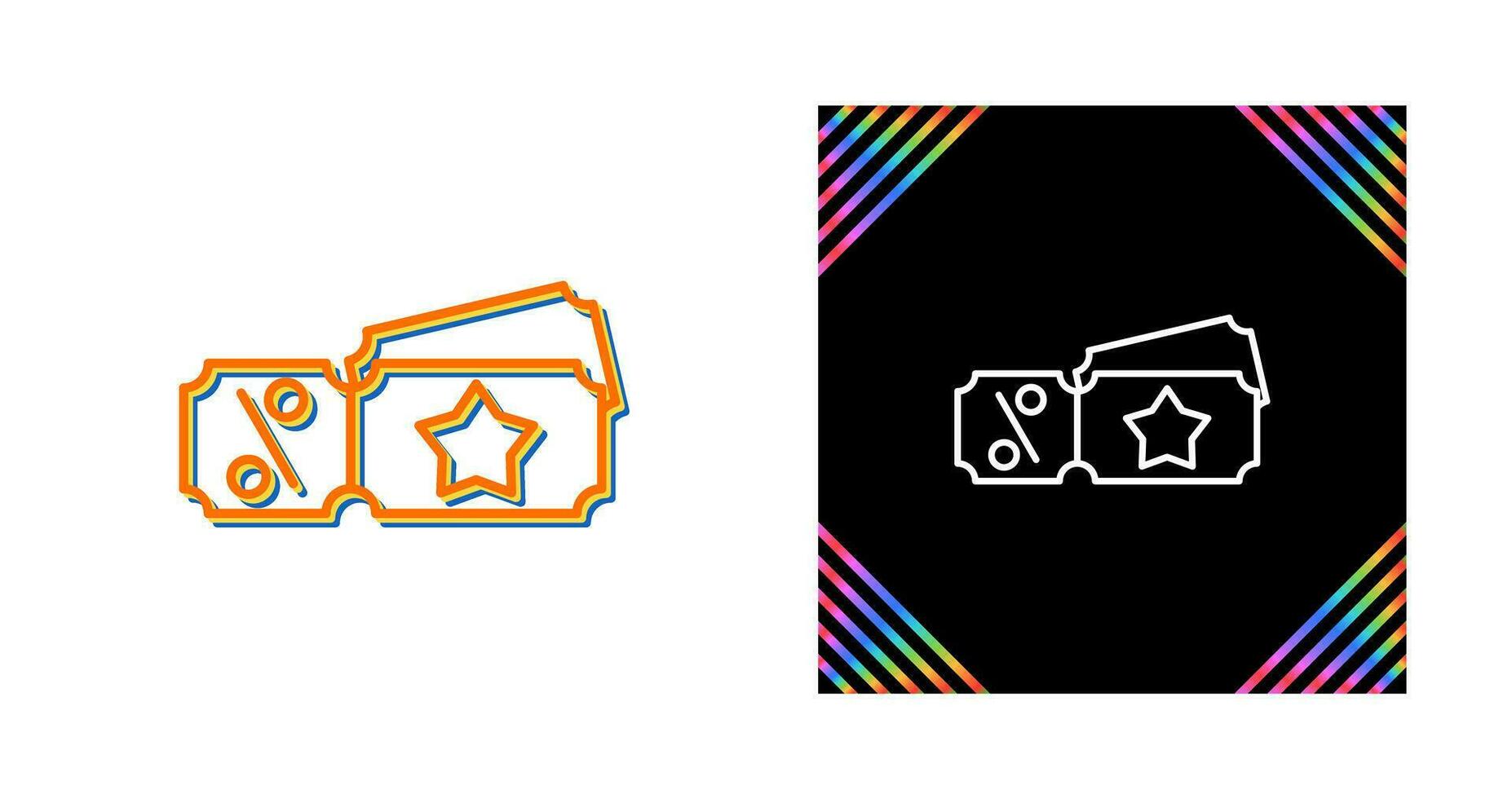 Discount Voucher Vector Icon