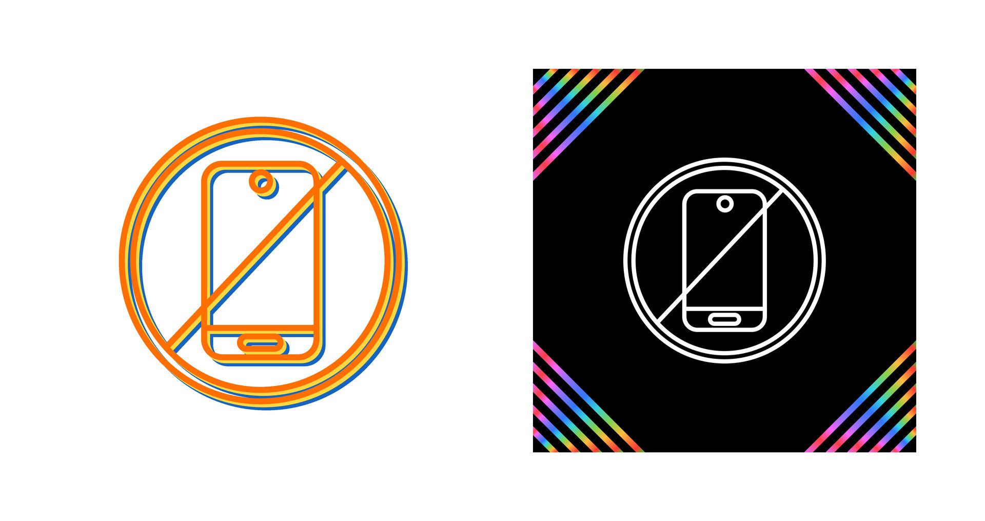 No Phone Vector Icon 28565544 Vector Art at Vecteezy