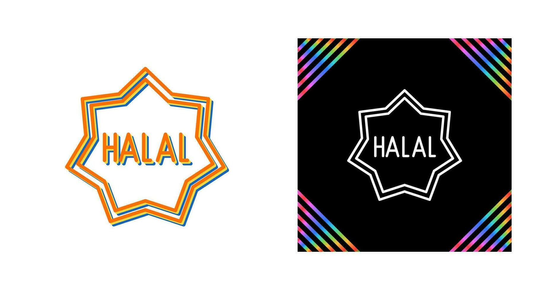 Halal Vector Icon