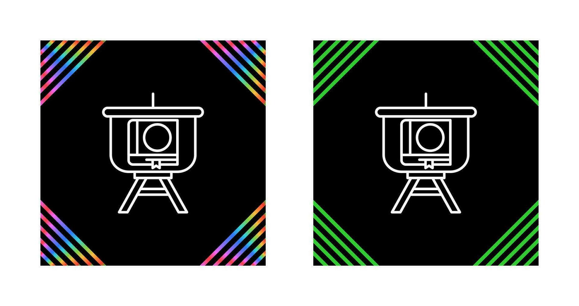 Education Presentation Vector Icon