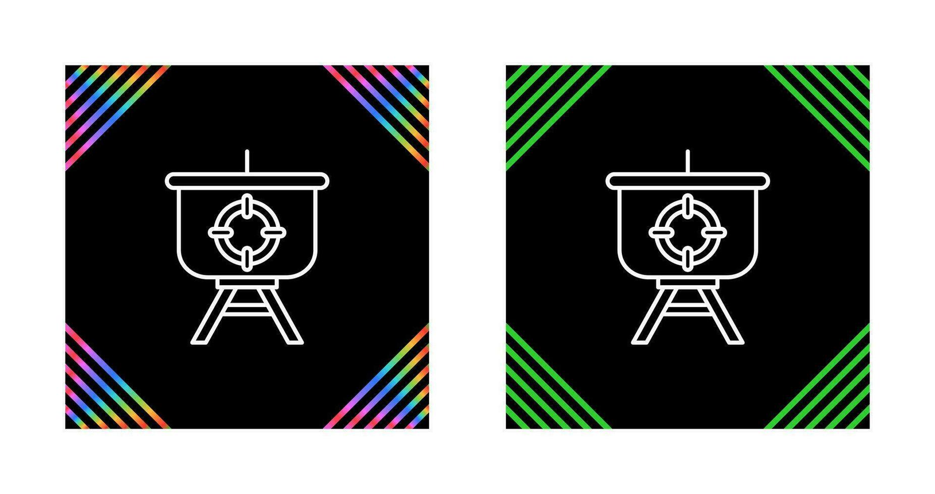 Target Presentation Vector Icon