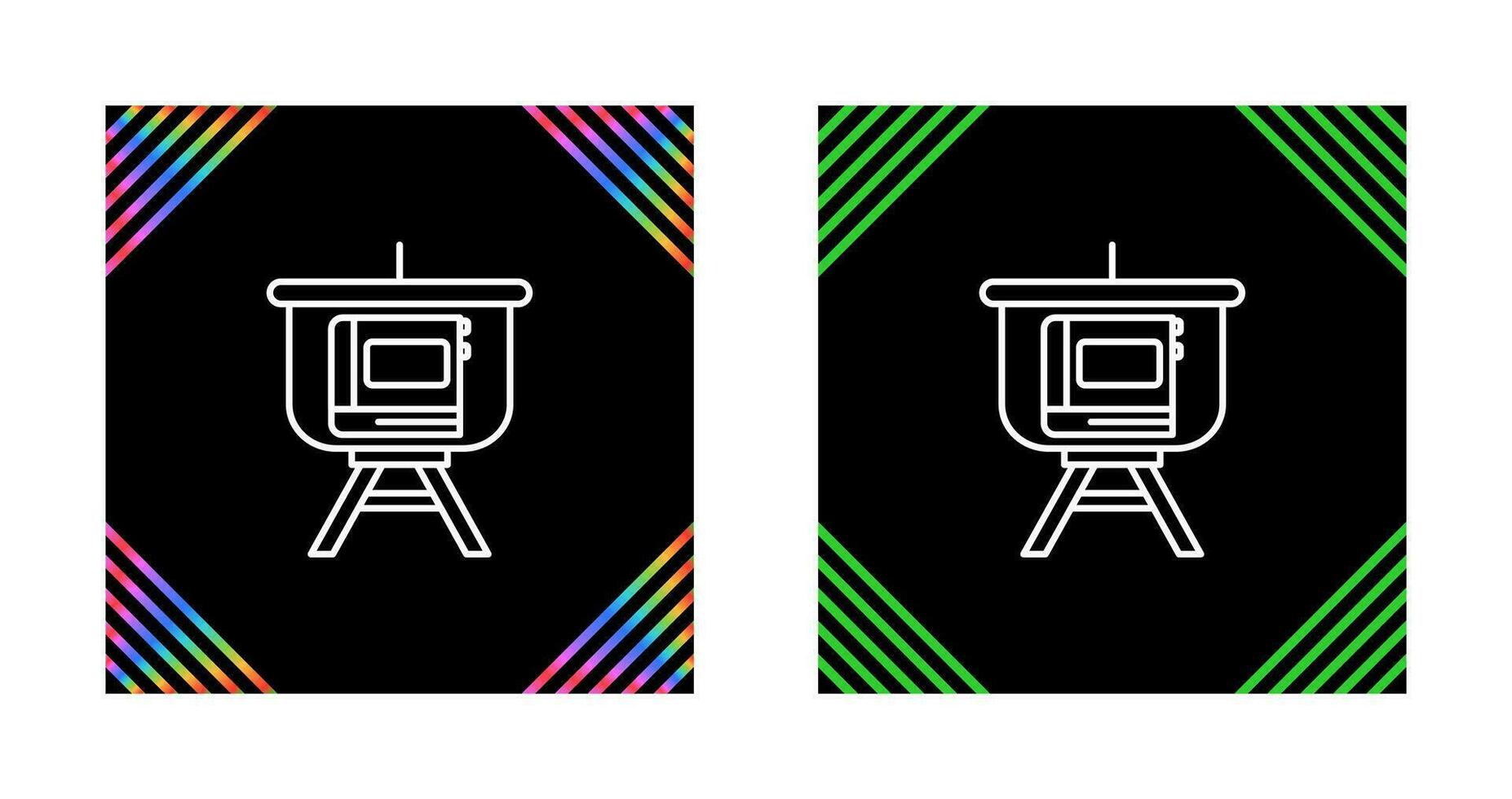 Education Presentation Vector Icon