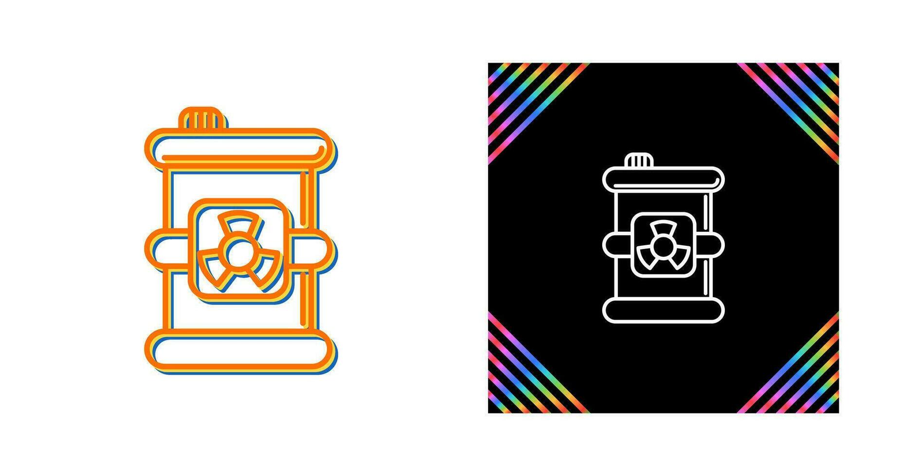 Toxic Waste Vector Icon