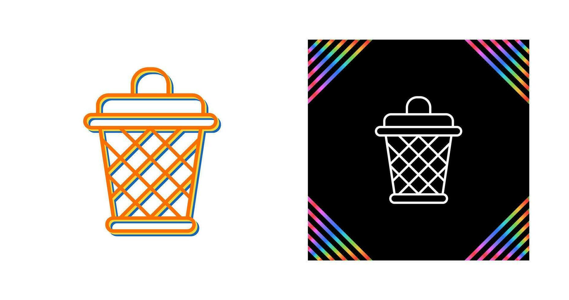 Dustbin Vector Icon